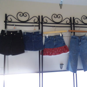 Size 5 Girls Lot shorts, skirts, capris
